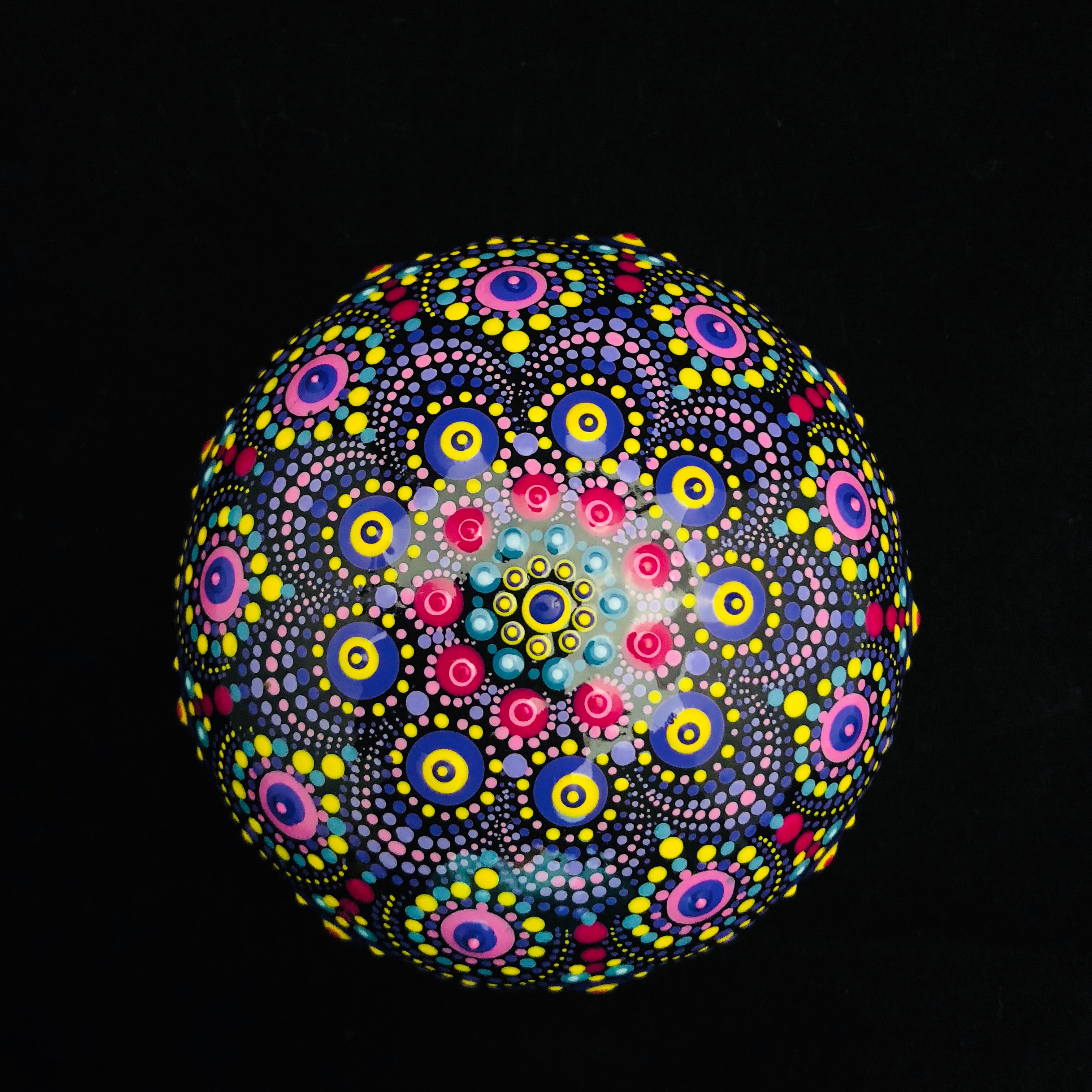 Intricate Mandala Round