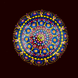Bright Mandala Round