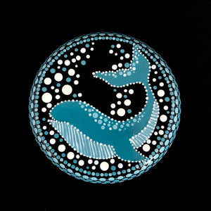 Turquoise Whale 'Gaan' Healing Stone